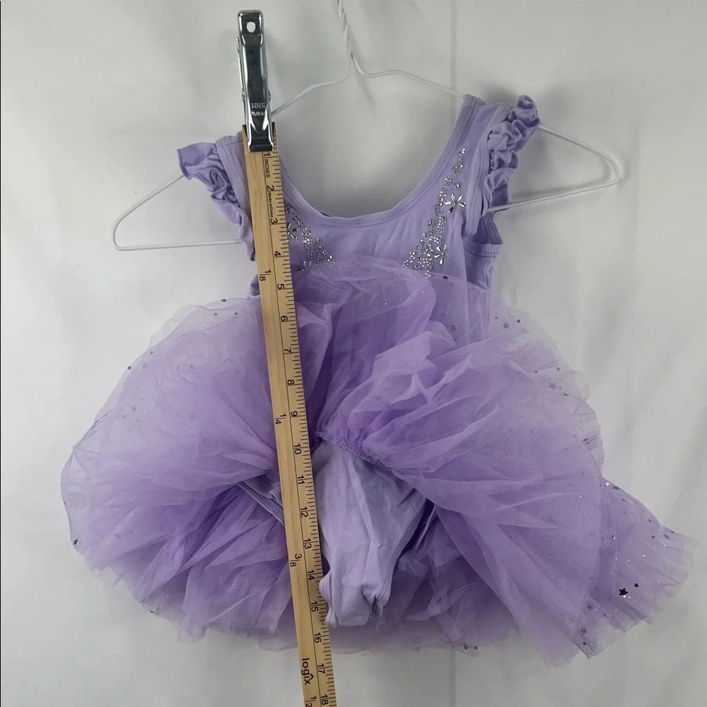 Girl’s Leotard Tutu - 2 Pack - Purple and Pink - Size Medium